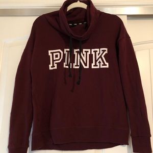 Victoria’s Secret pink maroon hoodie!